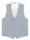 Lady Anne Silk Jackets In Blue
