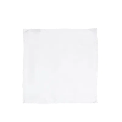 Lady Anne Silk Scarf In White