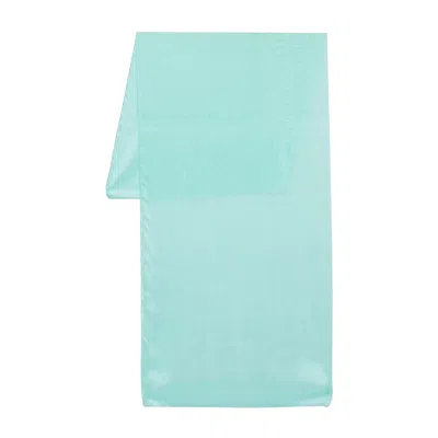 Lady Anne Silk Stole In Blue