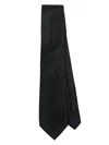 Lady Anne Silk Tie In Black