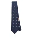 Lady Anne Silk Tie In Blue