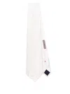 Lady Anne Silk Tie In White