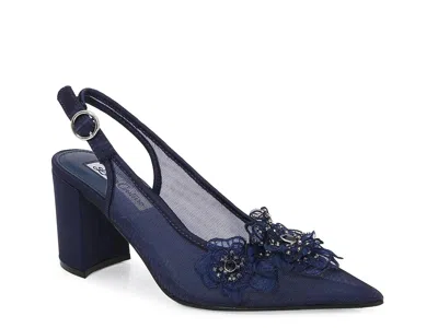 Lady Couture Ballroom Pump In Blue