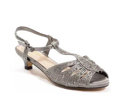 Lady Couture Betty Sandal In Gray