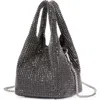 Lady Couture Boho Chic Slouchy Shoulder Handbag In Black
