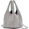 Lady Couture Boho Chic Slouchy Shoulder Handbag In Silver