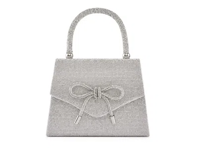 Lady Couture Celina Clutch In Silver
