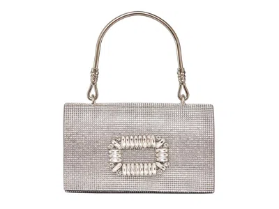 Lady Couture Cindy Clutch In Silver