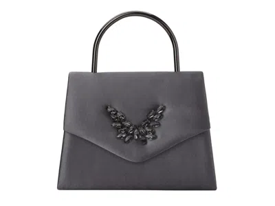 Lady Couture Classy Satchel In Gray