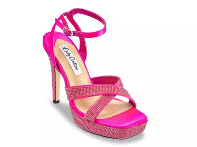 Lady Couture Daisy Platform Sandal In Pink