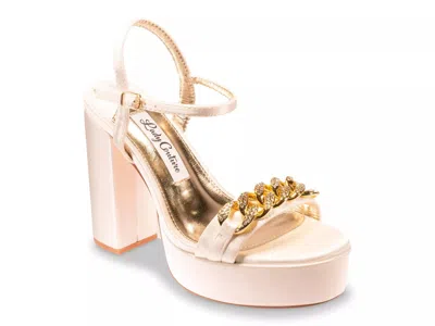 Lady Couture Dance Platform Sandal In Multi