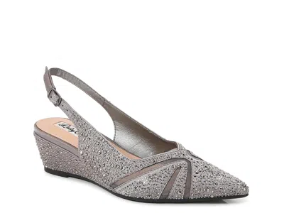 Lady Couture Daniela Wedge Pump In Gray