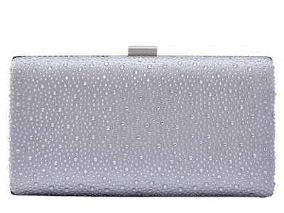 Lady Couture Disco Clutch In Silver