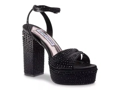 Lady Couture Doll Platform Sandal In Black