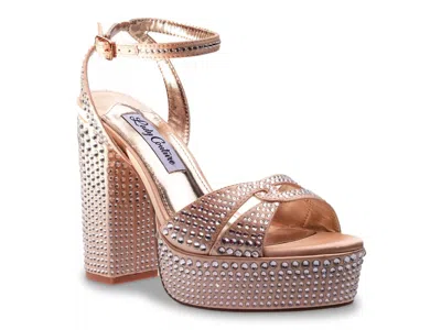 Lady Couture Doll Platform Sandal In Multi