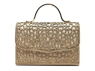 Lady Couture Donna Mini Satchel In Gold