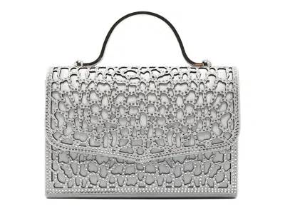 Lady Couture Donna Mini Satchel In Silver