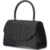 Lady Couture Evening Handbag In Black