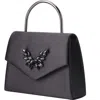 Lady Couture Evening Handbag In Black