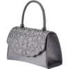 Lady Couture Evening Handbag In Gray