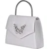 Lady Couture Evening Handbag In White