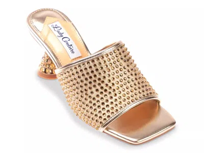 Lady Couture Fireball Sandal In Gold
