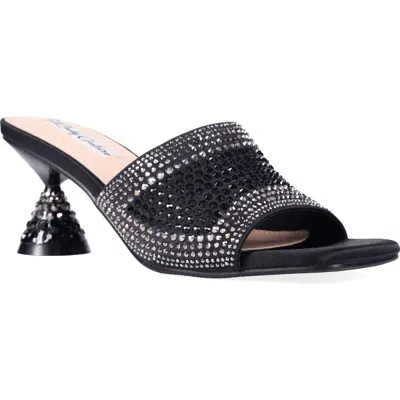 Lady Couture Fontana Slide Sandal In Black