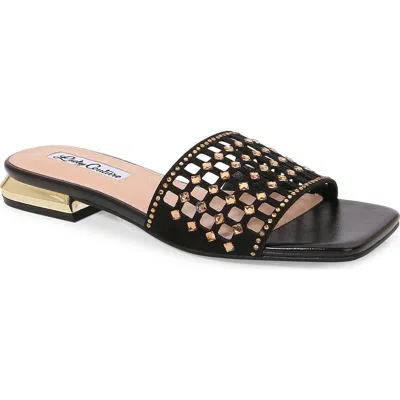 Lady Couture Garden Slide Sandal In Black