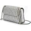 Lady Couture Idol, Multi Jewel Shoulder Bag In Silver