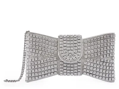 Lady Couture Ivy Clutch In Silver