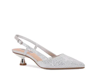 Lady Couture Kathy Pump In Silver