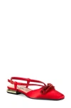 Lady Couture Kendal Slingback Flat In Multi