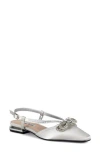 Lady Couture Kendal Slingback Flat In Black