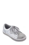 Lady Couture Legend Rhinestone Sneaker In Silver