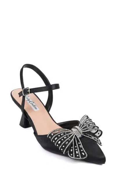 Lady Couture Leslie Pointed Toe Pump In Black
