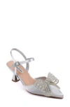Lady Couture Leslie Pointed Toe Pump In Gray