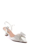 Lady Couture Leslie Pointed Toe Pump In White