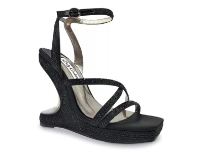 Lady Couture Mirage Platform Sandal In Black
