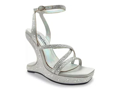 Lady Couture Mirage Platform Sandal In Metallic
