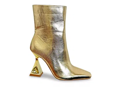 Lady Couture Molly Bootie In Gold