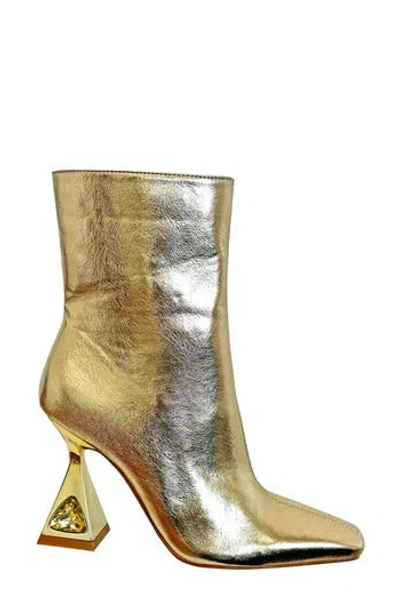 Lady Couture Molly Bootie In Gold