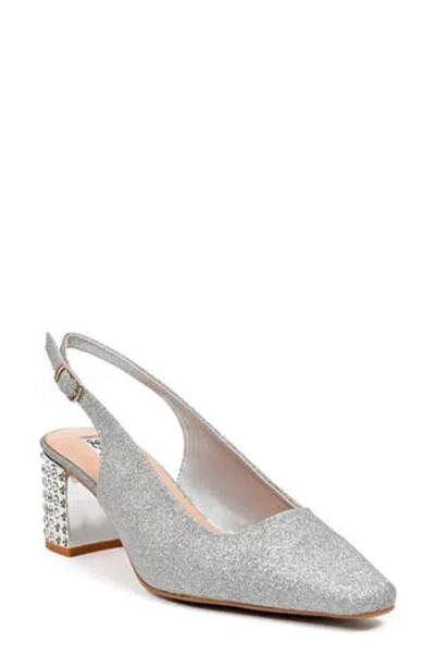 Lady Couture Natalienr Slingback Pump In Metallic