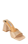 Lady Couture Women's Reese Embellished Block Heel Sandals In Gold