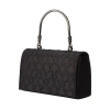 Lady Couture Rhinestone Covered Clutch Bag In Black