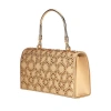 Lady Couture Rhinestone Covered Clutch Bag In Gold