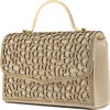 Lady Couture Rhinestone Handbag In Gold