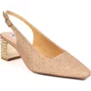 Lady Couture Rhinestone Heel Slingback
