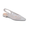Lady Couture Rhinestone Mesh Flat