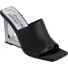 Lady Couture Women's Fuego Wedge Sandals In Black