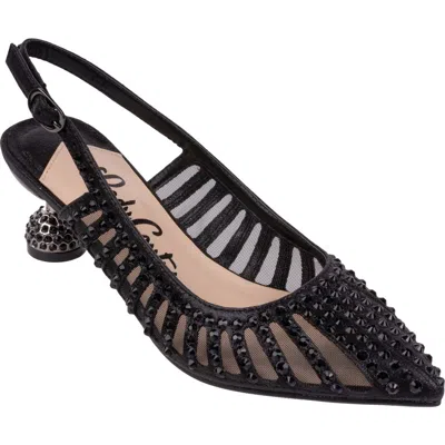 Lady Couture Rosita Slingback Pump In Black
